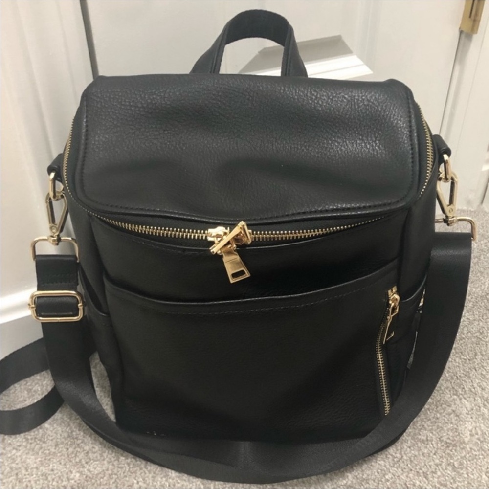 NEW Azaria La Mere Petite Diaper Bag in Black